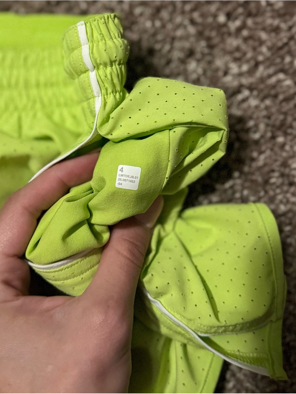 Lululemon Court Rival Shorts Lined | *Perforated | Like New! - Picture 4 of 6